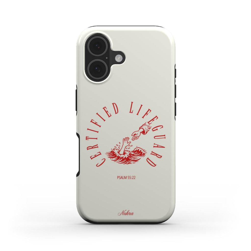 Jesus | Certified Life Guard | Phone case
