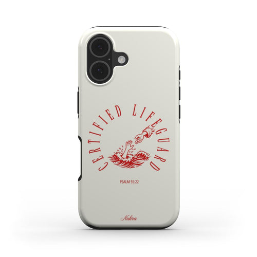 Jesus | Certified Life Guard | Phone case