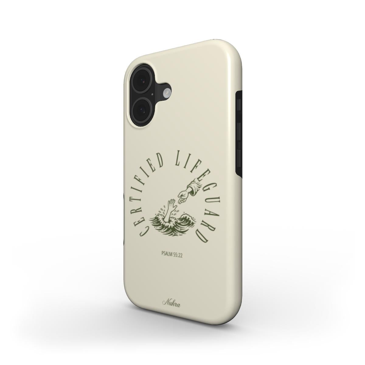 Jesus | Certified Life Guard | Phone case