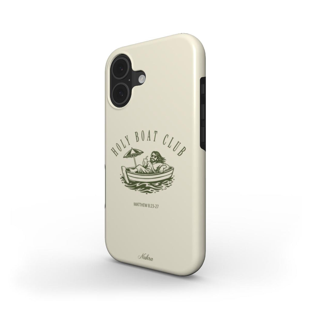 Jesus | Holy Boat Club | Phone case