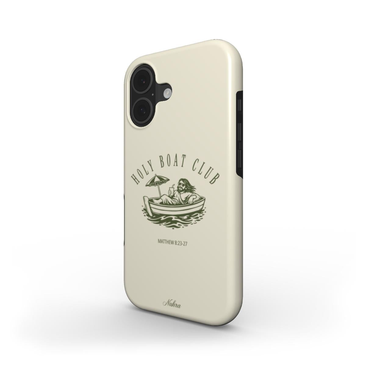 Jesus | Holy Boat Club | Phone case