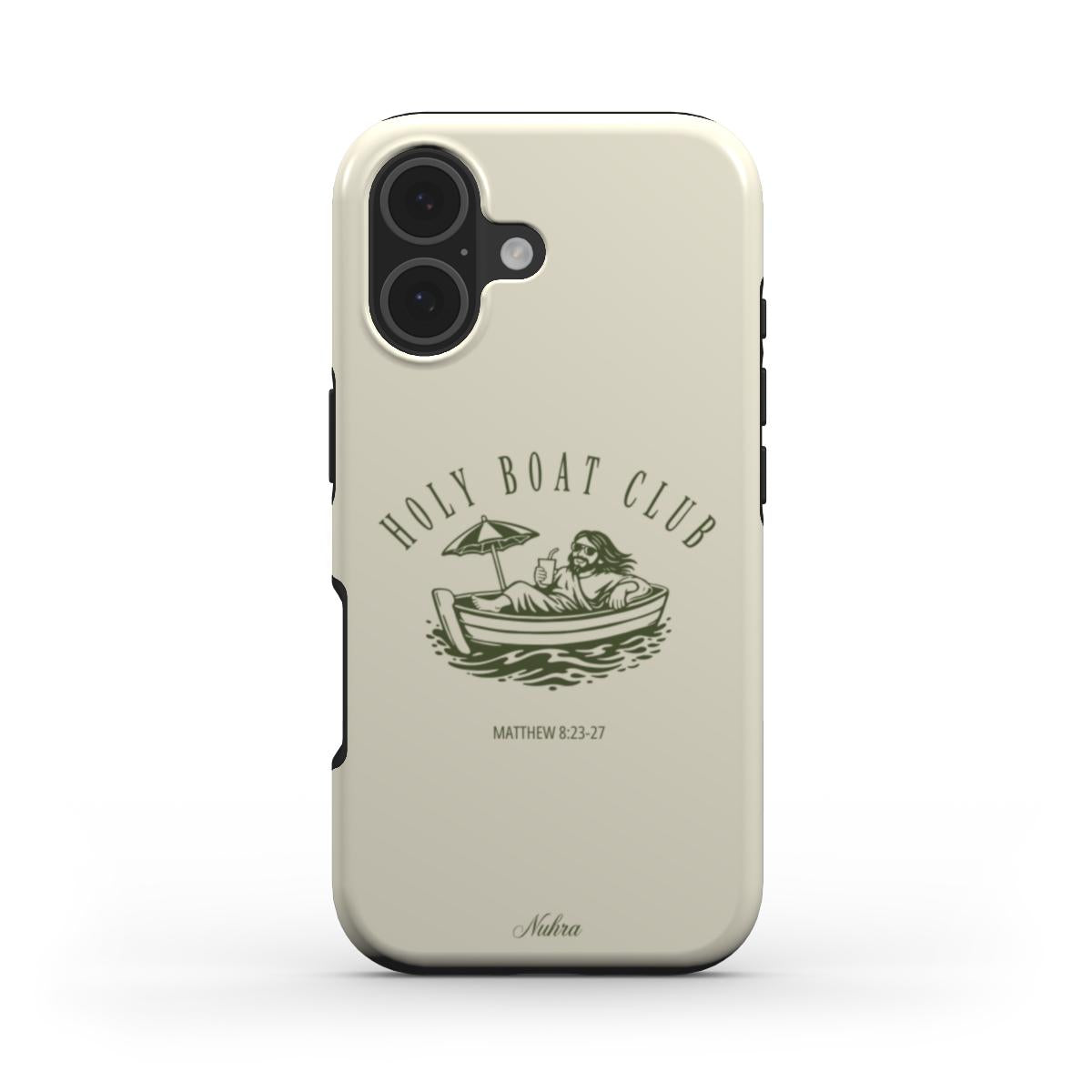 Jesus | Holy Boat Club | Phone case