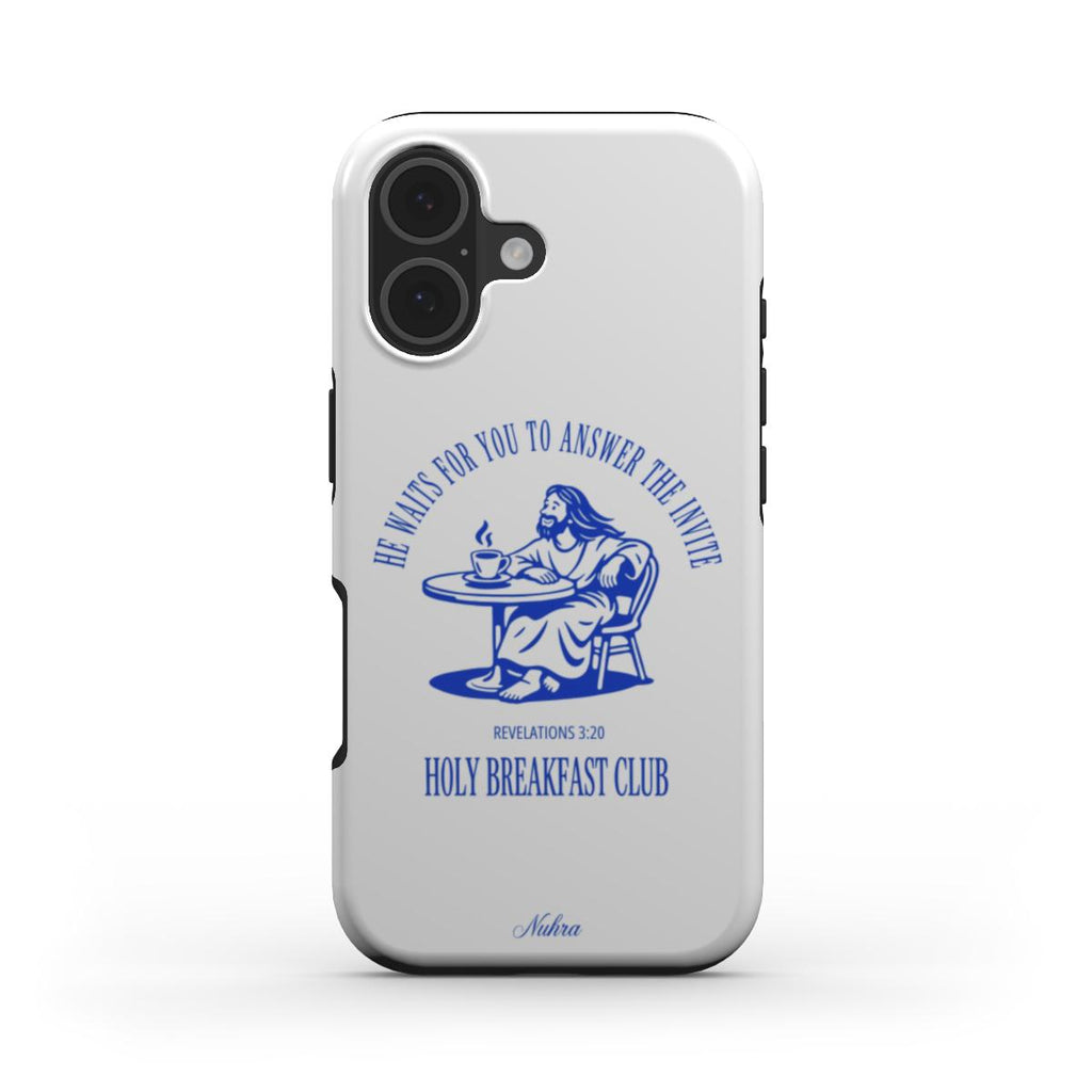 Jesus | Holy Breakfast Club | Phone case