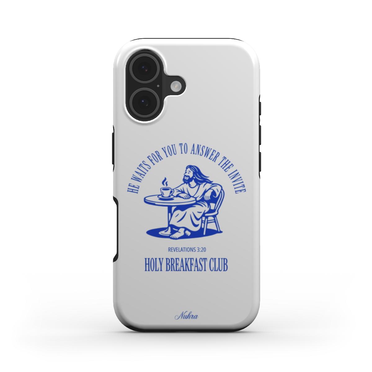 Jesus | Holy Breakfast Club | Phone case