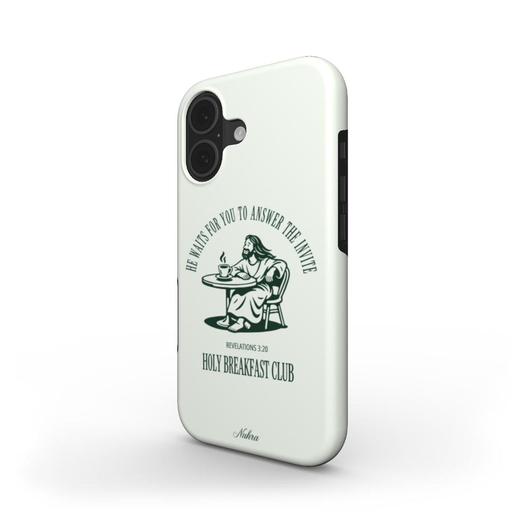 Jesus | Holy Breakfast Club | Phone case