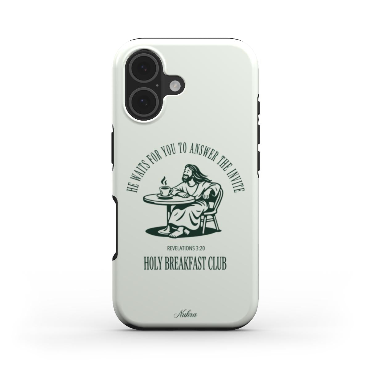 Jesus | Holy Breakfast Club | Phone case