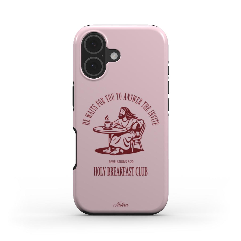 Jesus | Holy Breakfast Club | Phone case