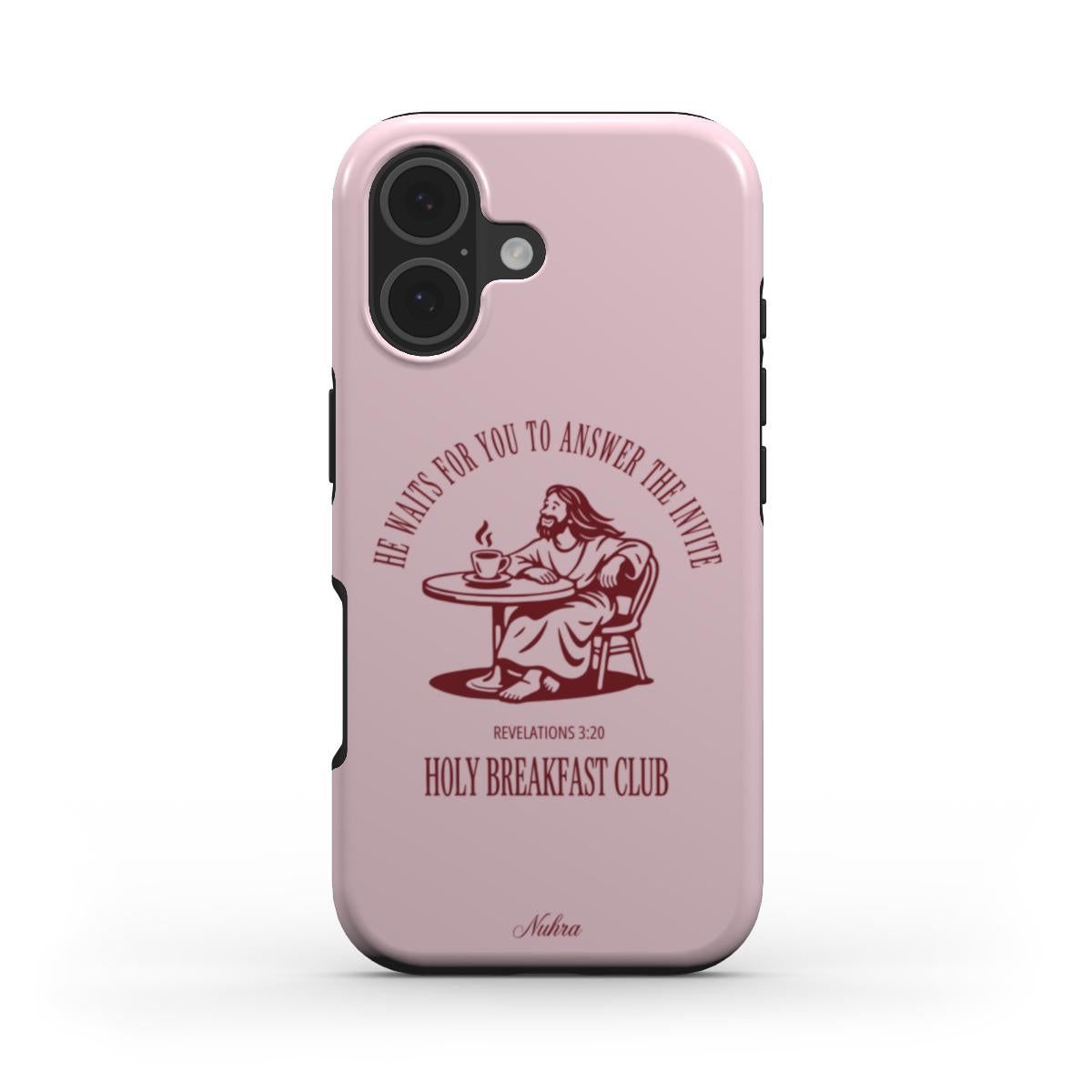 Jesus | Holy Breakfast Club | Phone case