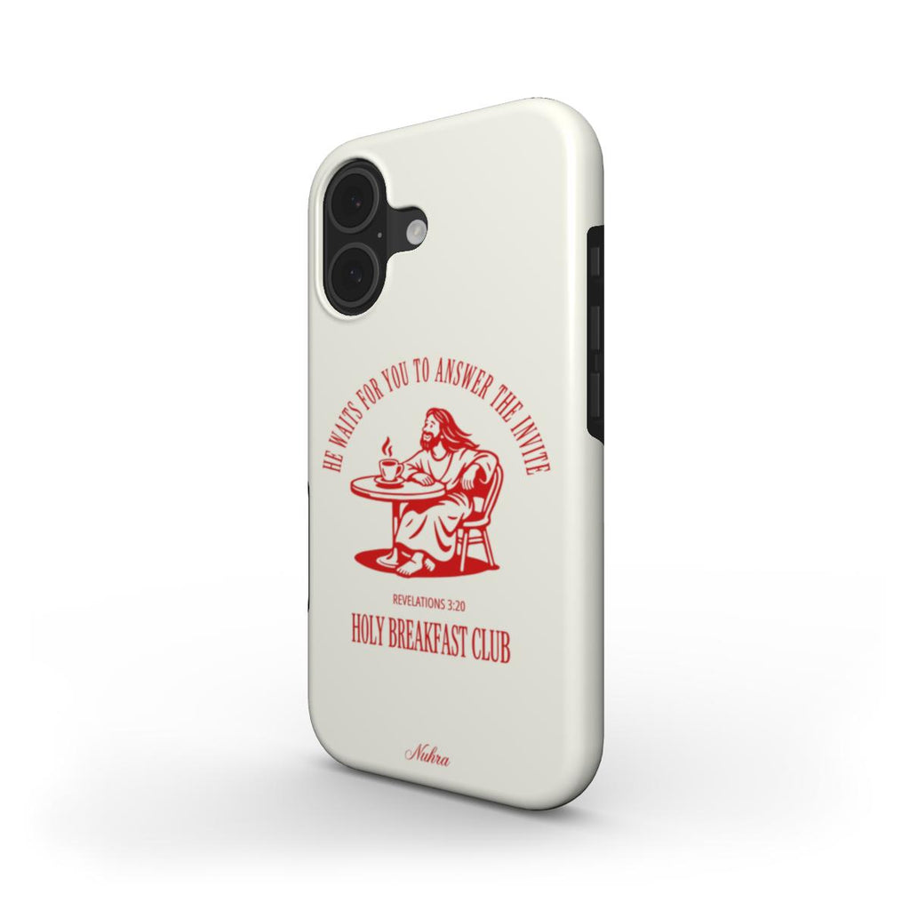 Jesus | Holy Breakfast Club | Phone case