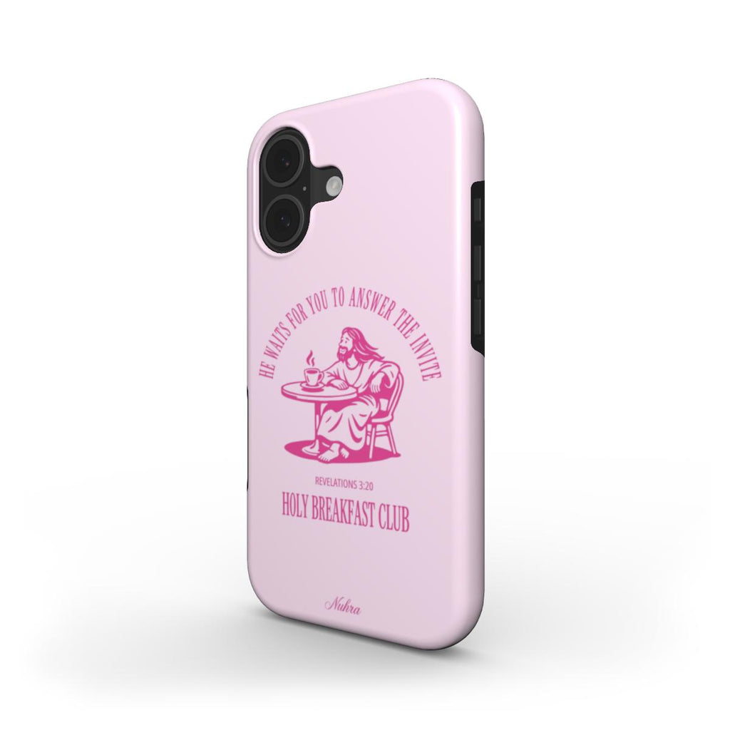 Jesus | Holy Breakfast Club | Phone case