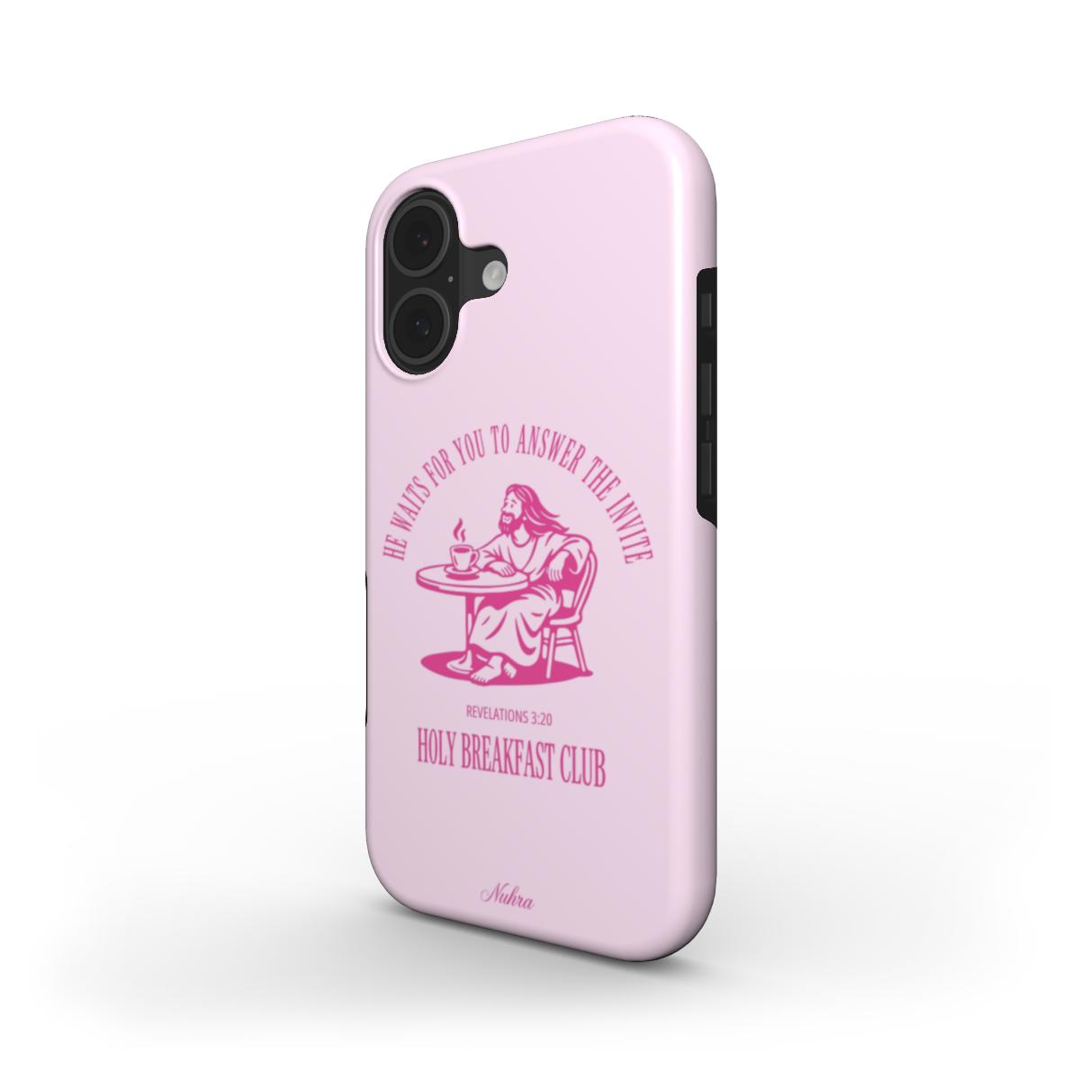 Jesus | Holy Breakfast Club | Phone case