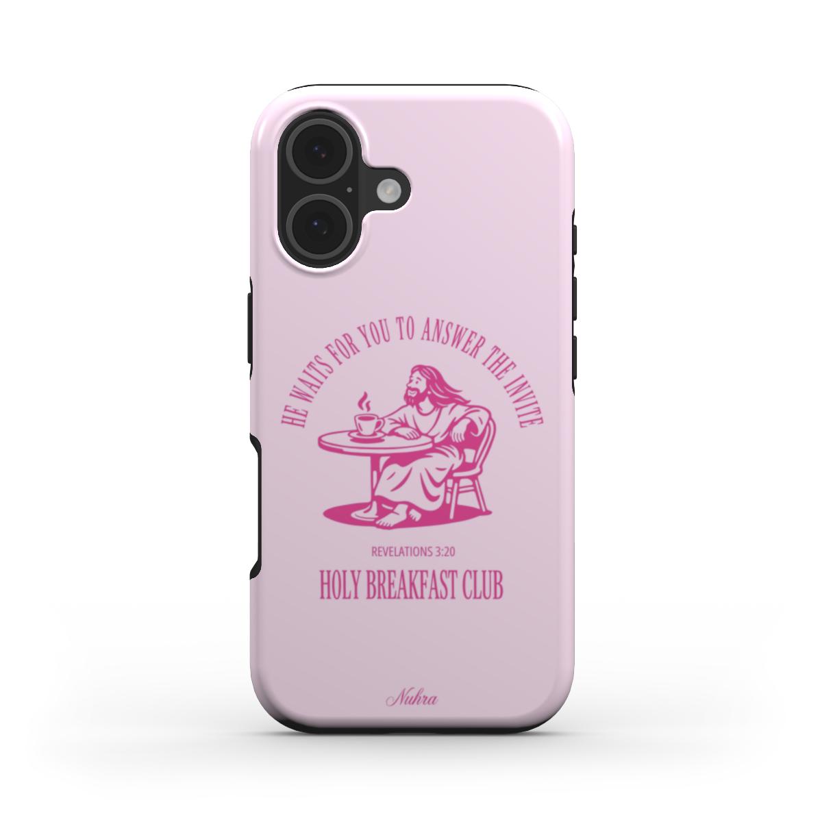 Jesus | Holy Breakfast Club | Phone case