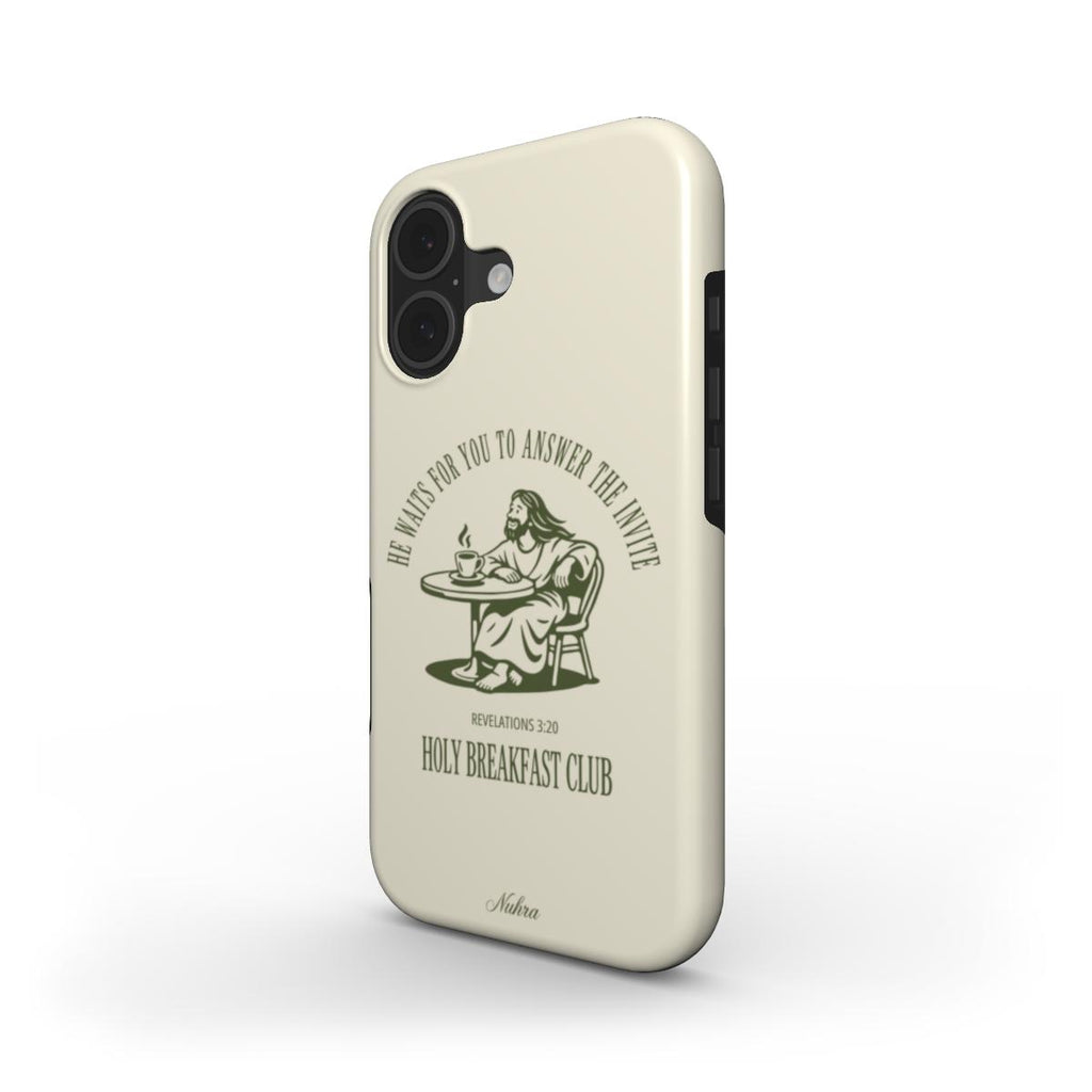 Jesus | Holy Breakfast Club | Phone case