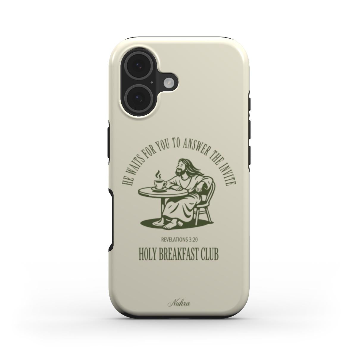 Jesus | Holy Breakfast Club | Phone case