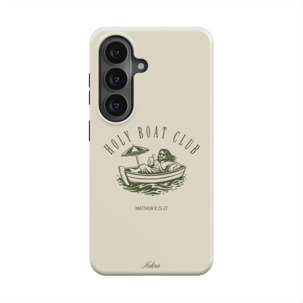Jesus | Holy Boat Club | Phone case