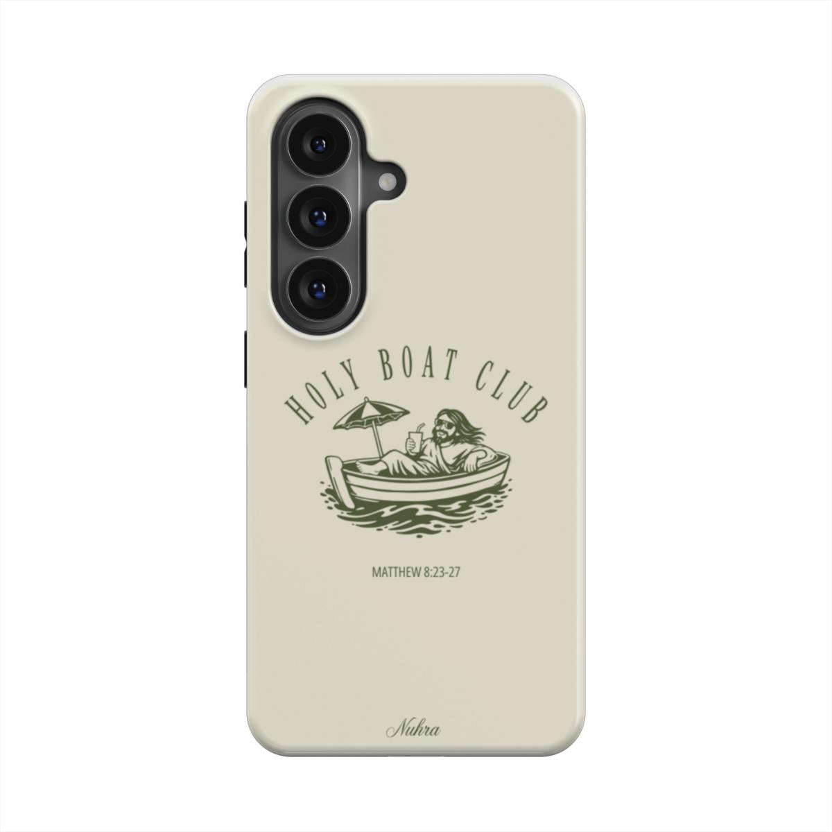 Jesus | Holy Boat Club | Phone case