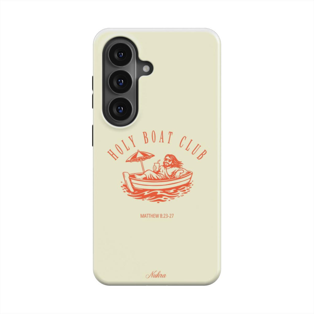 Jesus | Holy Boat Club | Phone case