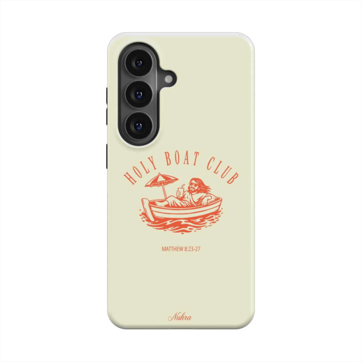 Jesus | Holy Boat Club | Phone case