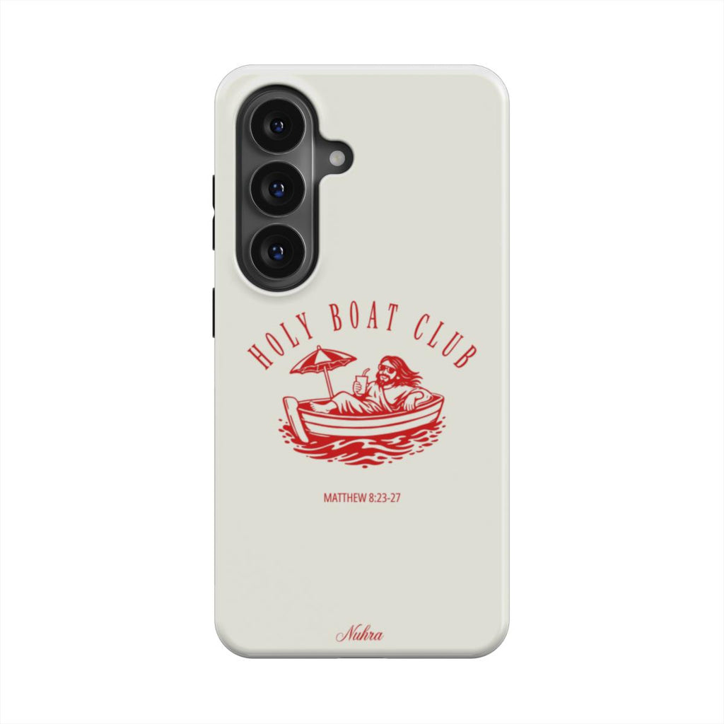 Jesus | Holy Boat Club | Phone case