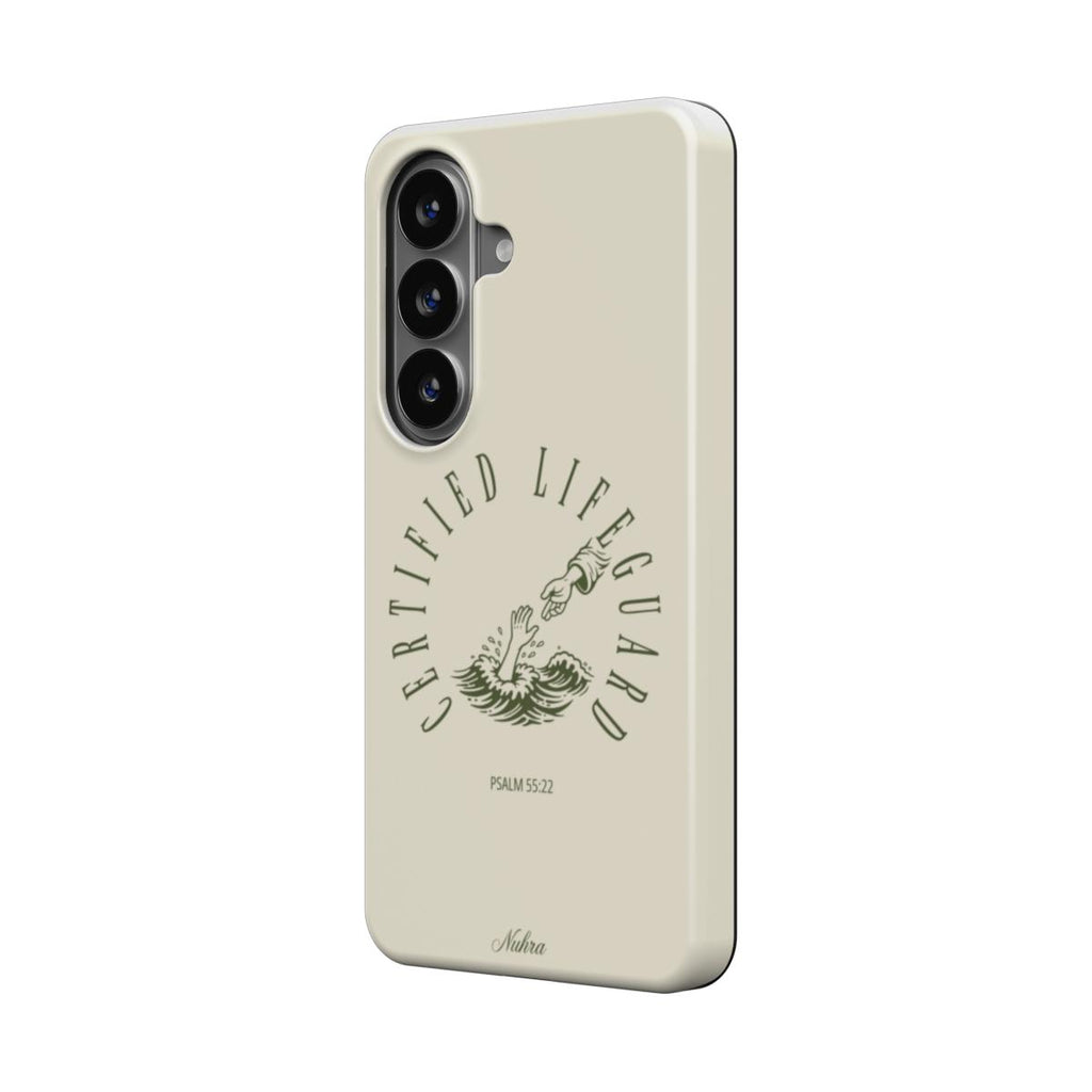 Jesus | Certified Life Guard | Phone case