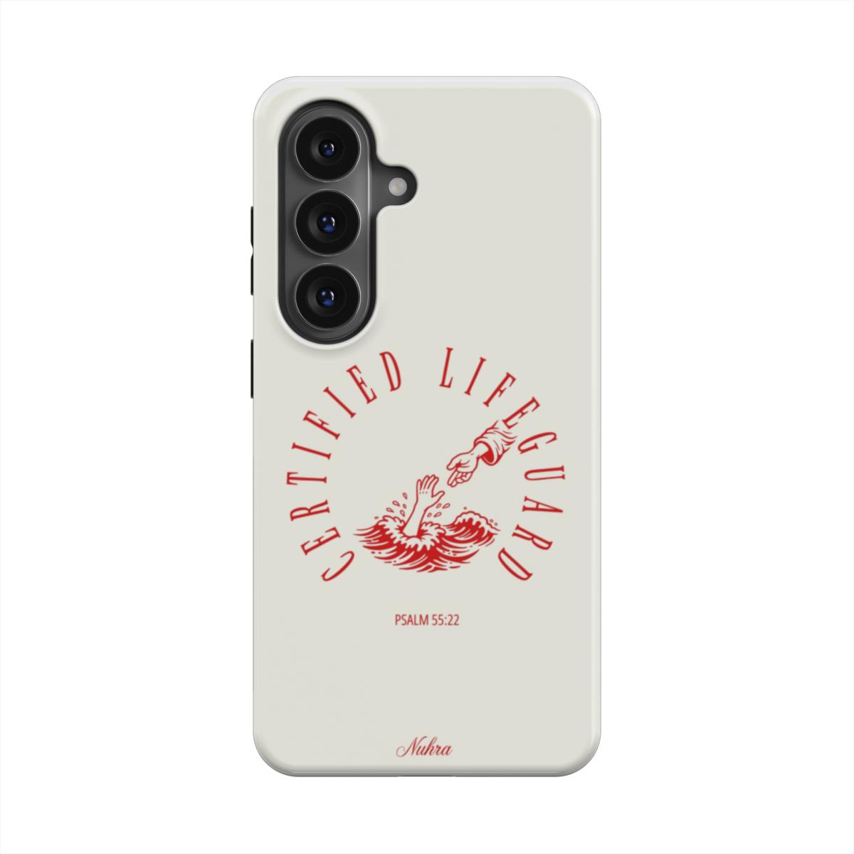 Jesus | Certified Life Guard | Phone case