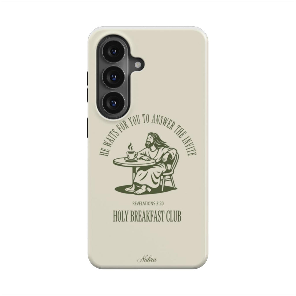 Jesus | Holy Breakfast Club | Phone case