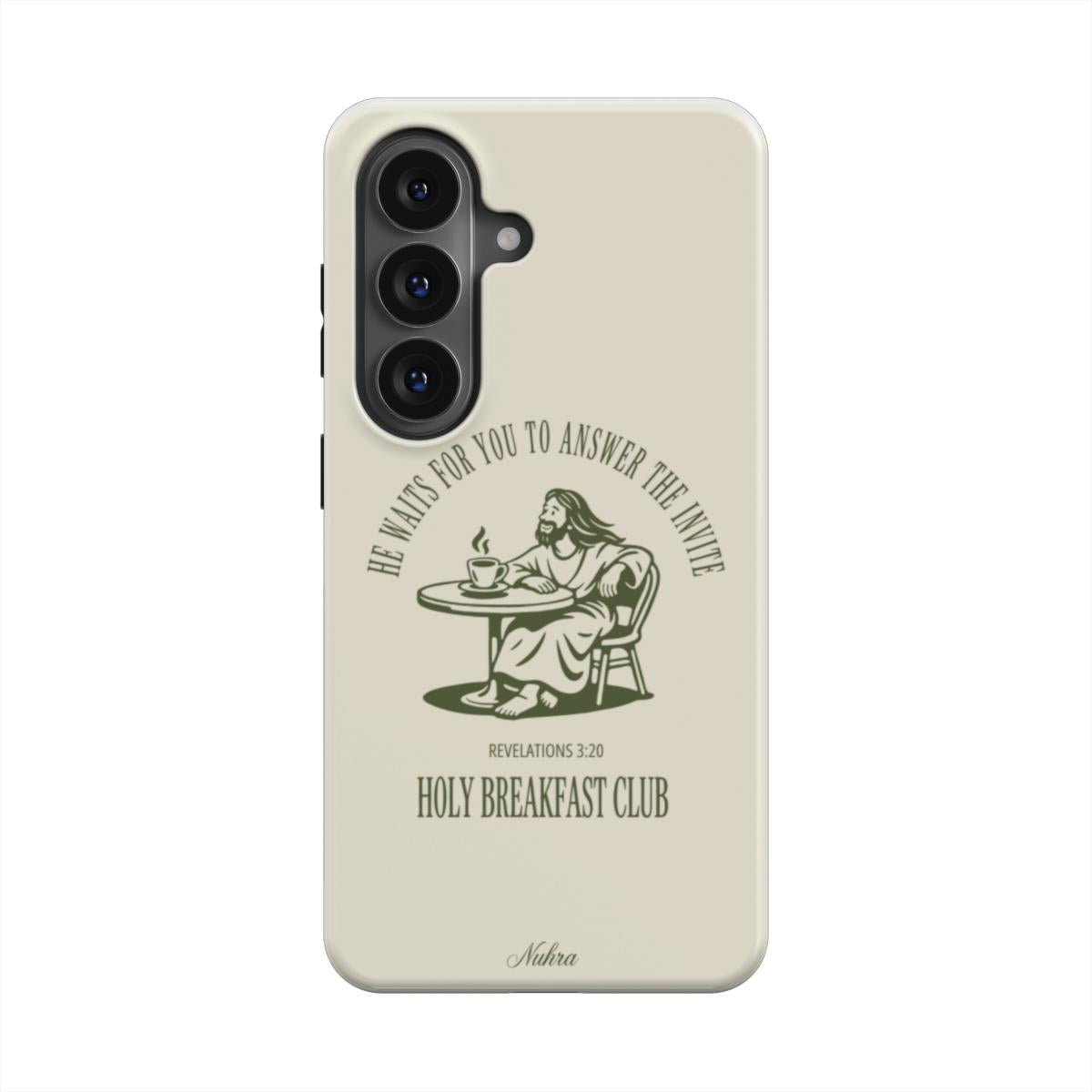 Jesus | Holy Breakfast Club | Phone case