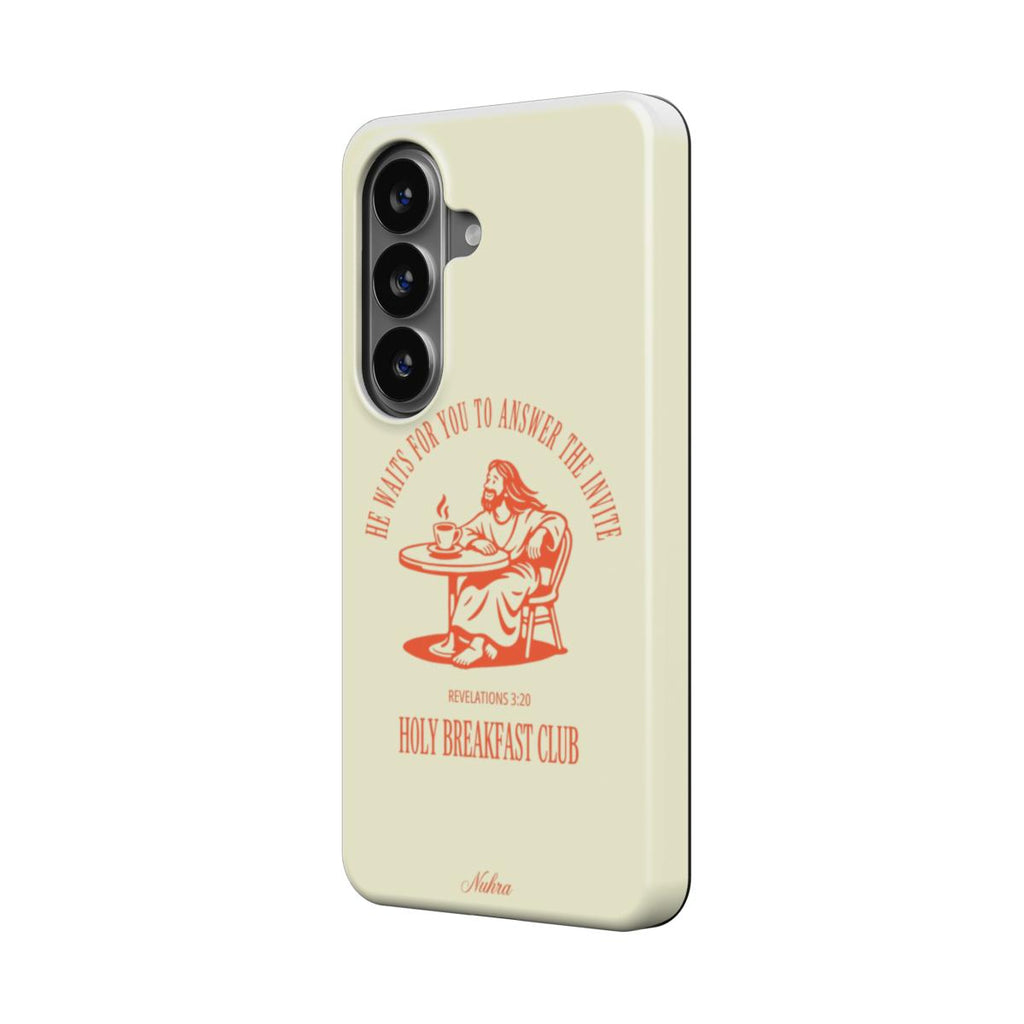 Jesus | Holy Breakfast Club | Phone case
