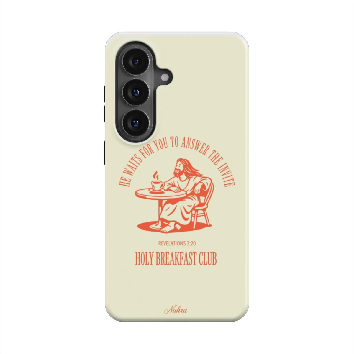 Jesus | Holy Breakfast Club | Phone case