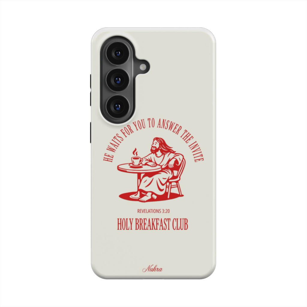 Jesus | Holy Breakfast Club | Phone case