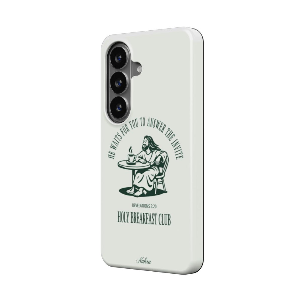 Jesus | Holy Breakfast Club | Phone case