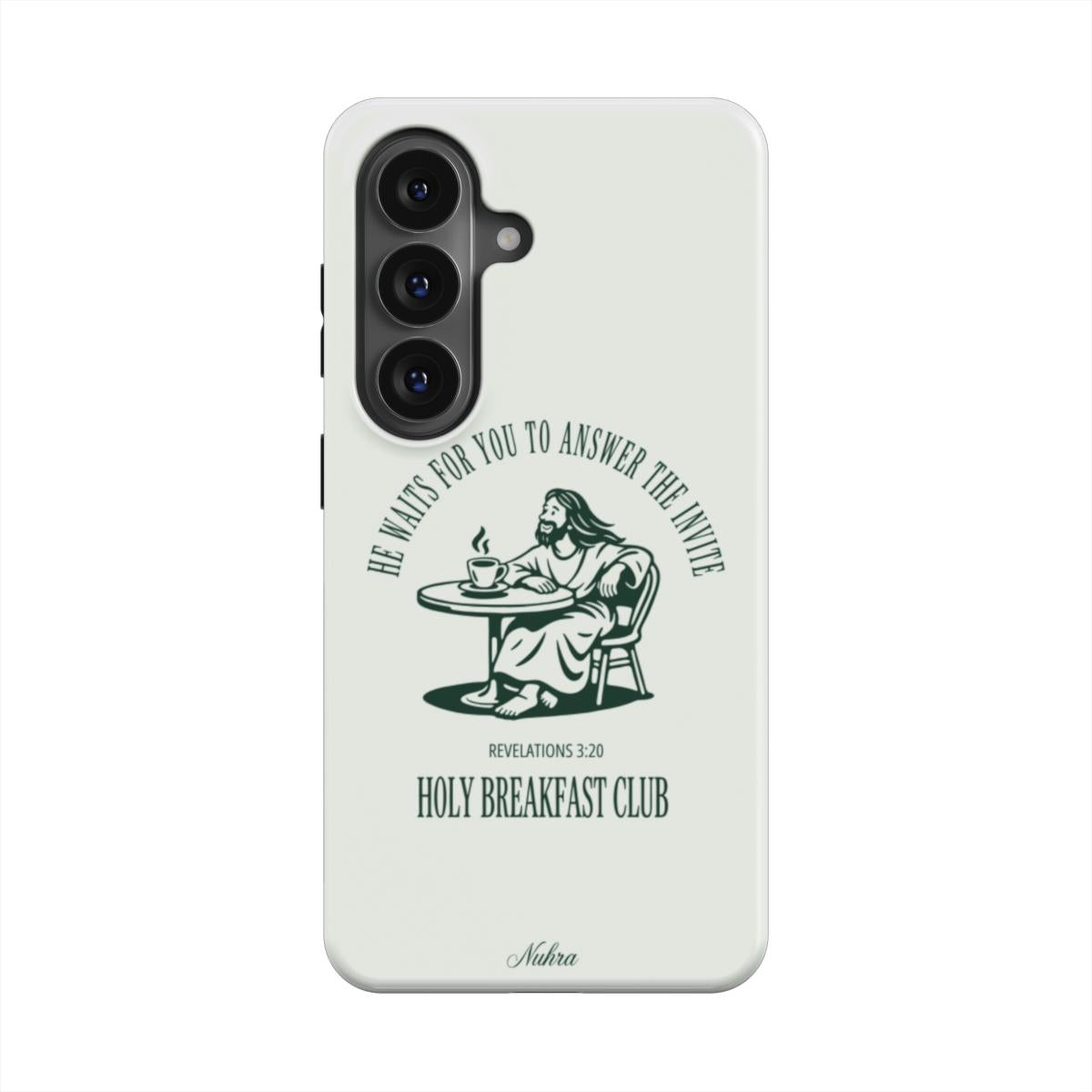 Jesus | Holy Breakfast Club | Phone case