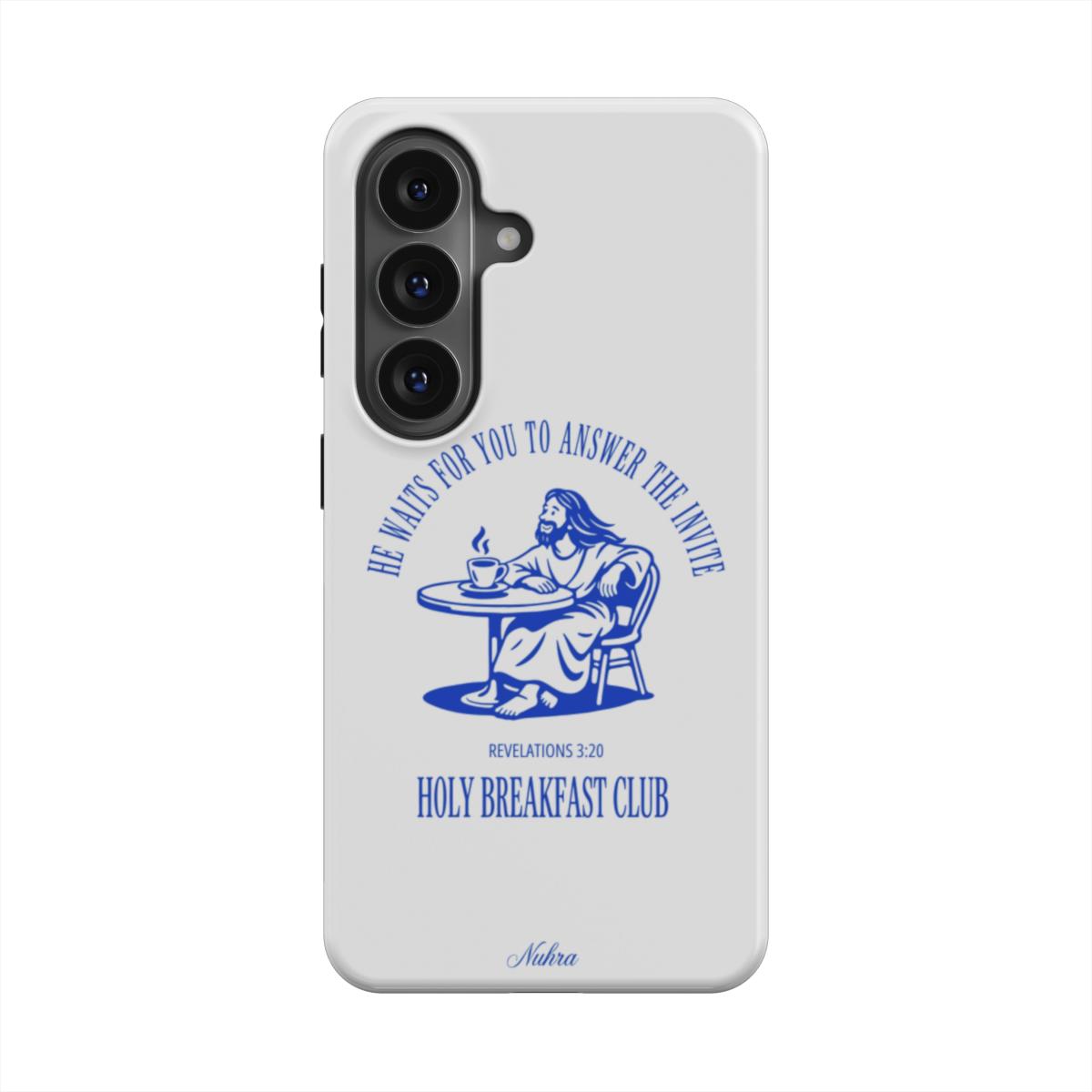 Jesus | Holy Breakfast Club | Phone case