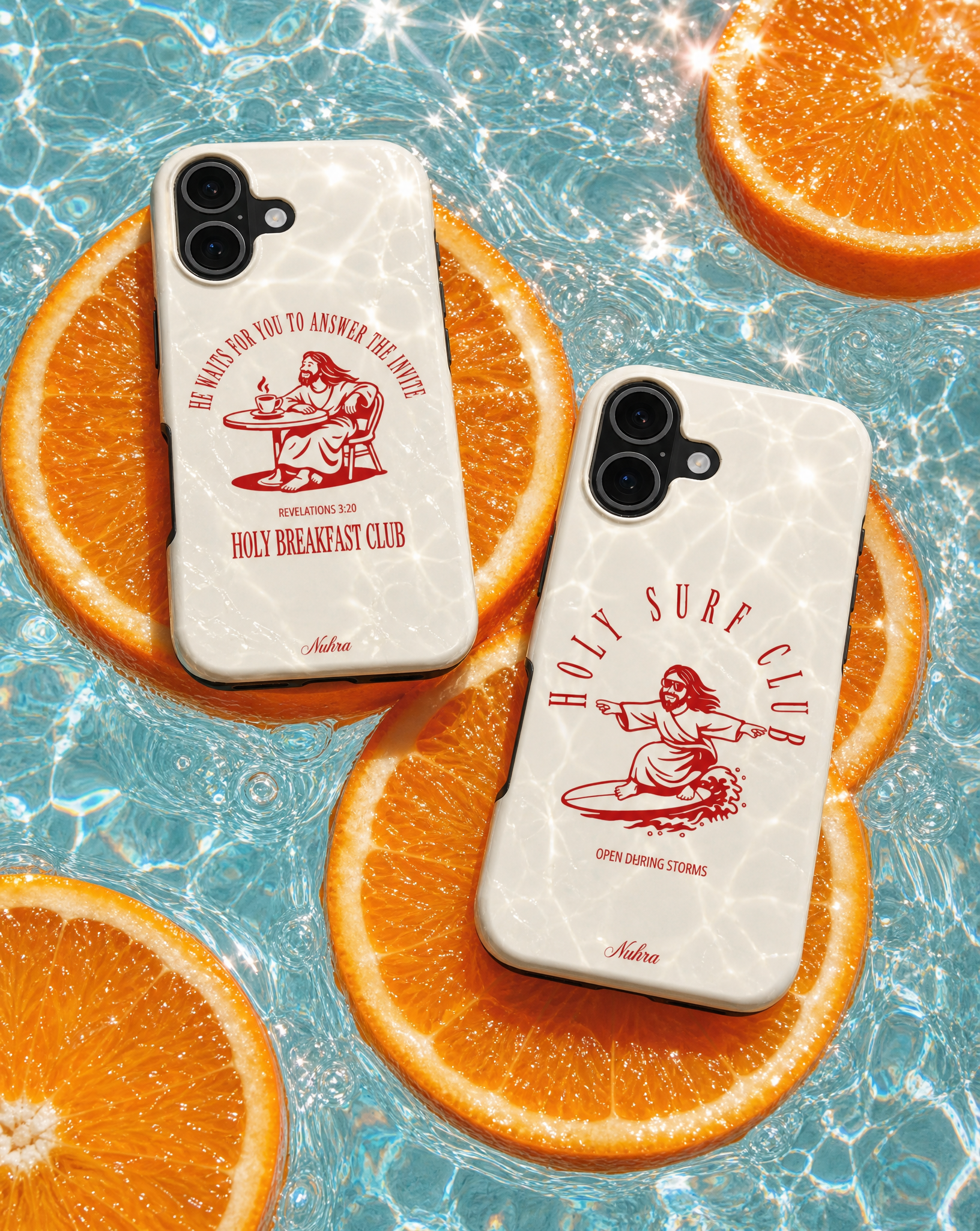 Jesus | Holy Boat Club | Phone case